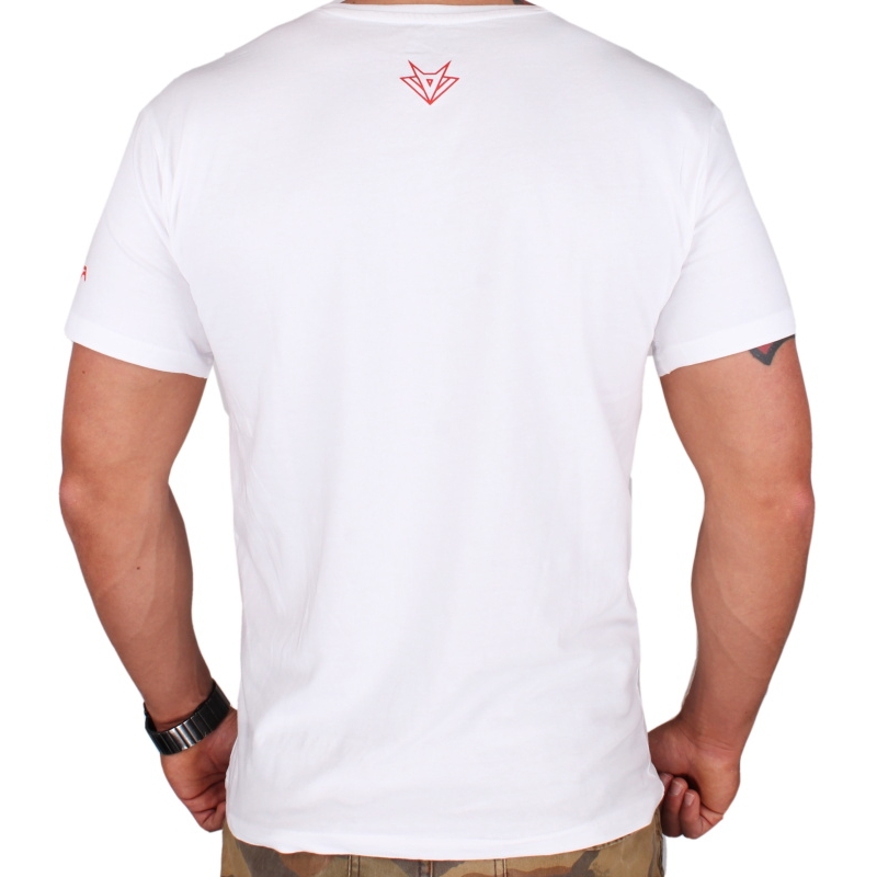 Tricou RSA Ride Fast alb lichidare