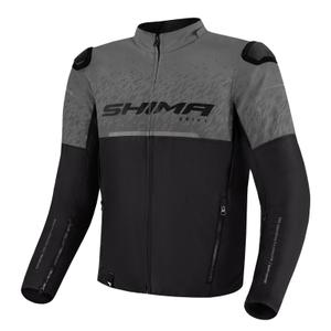 Geacă de motocicletă Shima Drift negru-gri