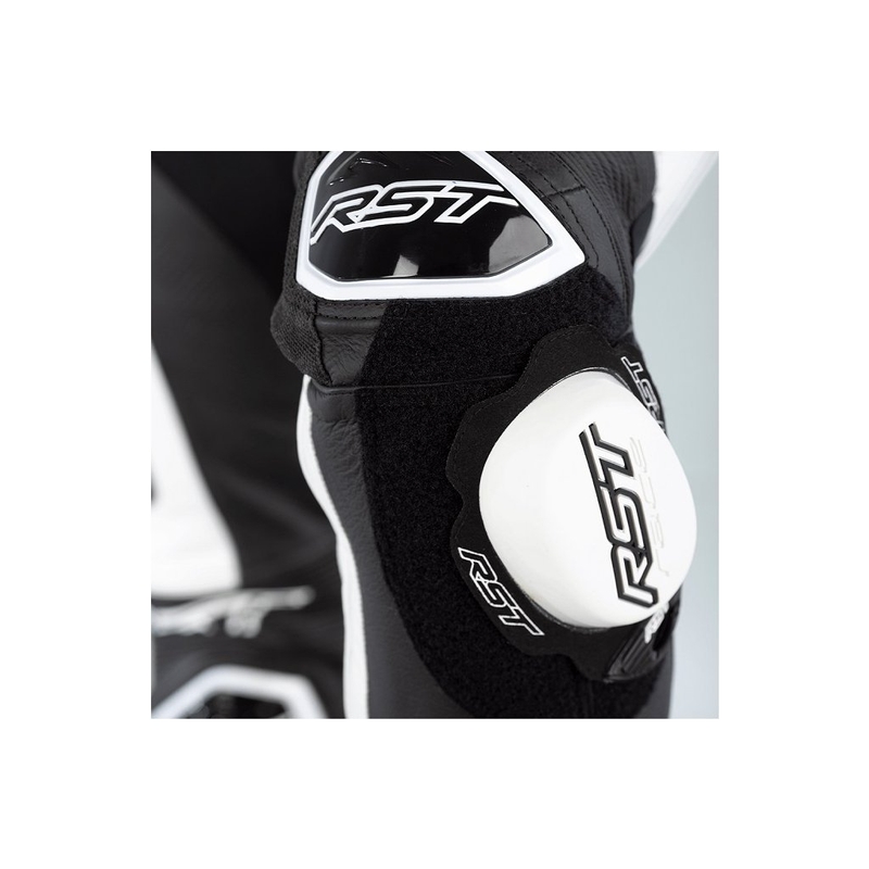 Combinezon moto 1 piesă RST Pro Series Airbag negru-alb lichidare