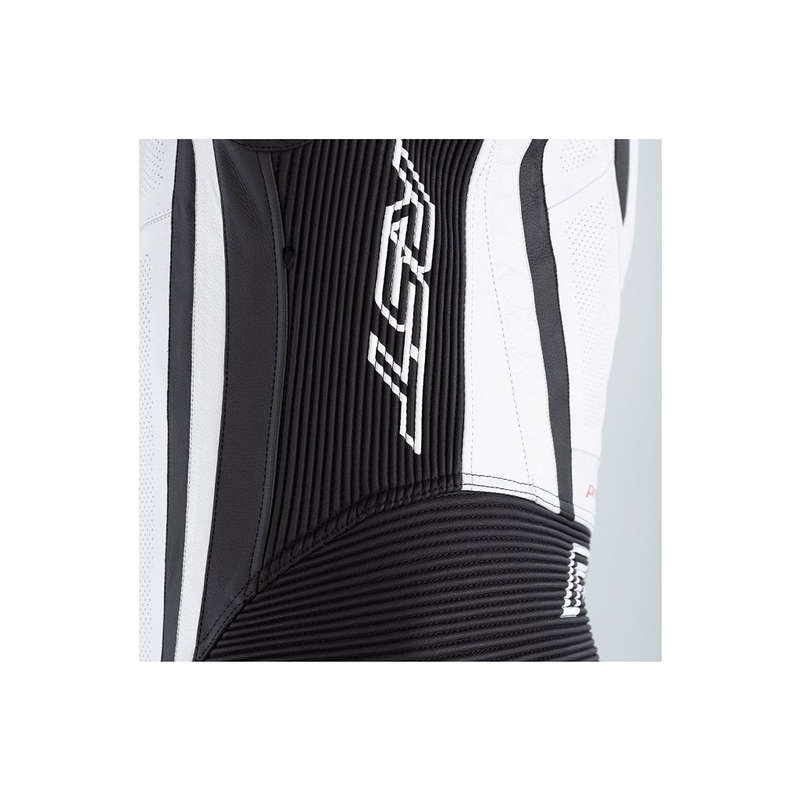 Combinezon moto 1 piesă RST Pro Series Airbag negru-alb lichidare