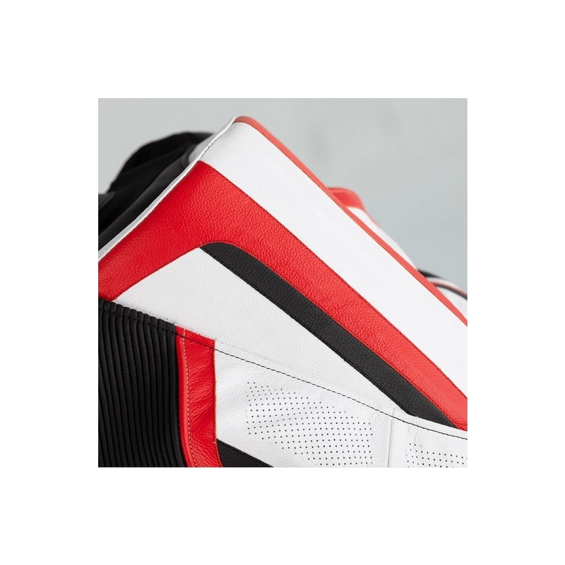 Combinezon moto 1 piesă RST Pro Series Airbag negru-alb-roșu lichidare