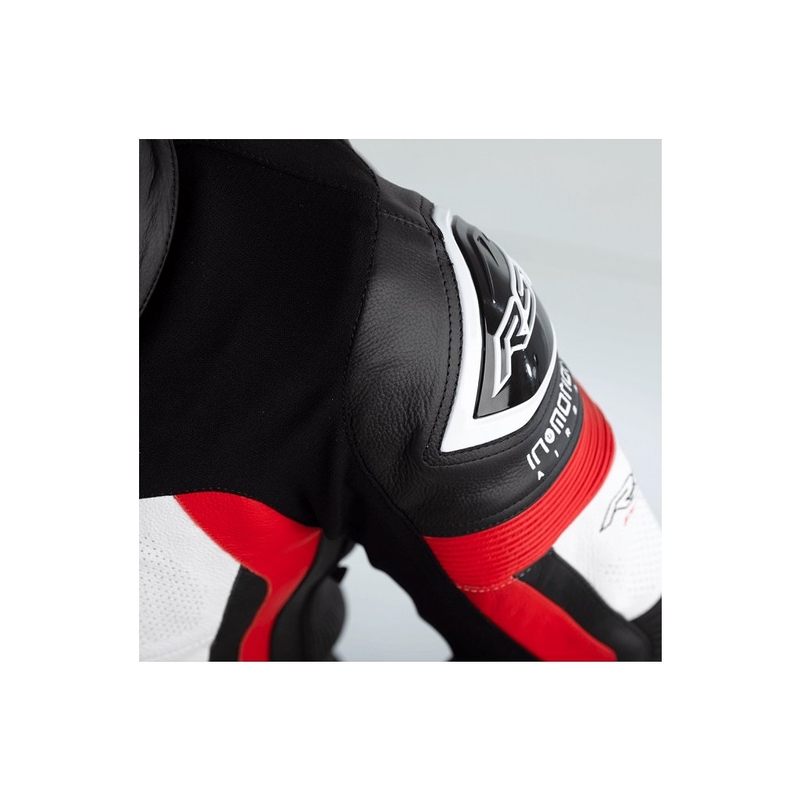 Combinezon moto 1 piesă RST Pro Series Airbag negru-alb-roșu lichidare