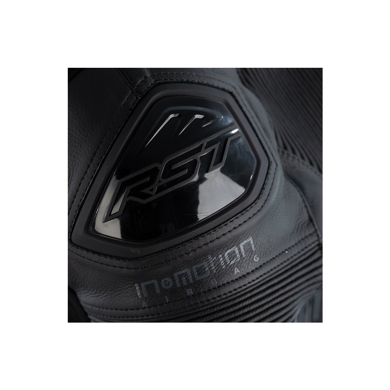 Salopetă de motocicletă RST Pro Series CE dintr-o singură bucată negru-gri-galben-fluo lichidare