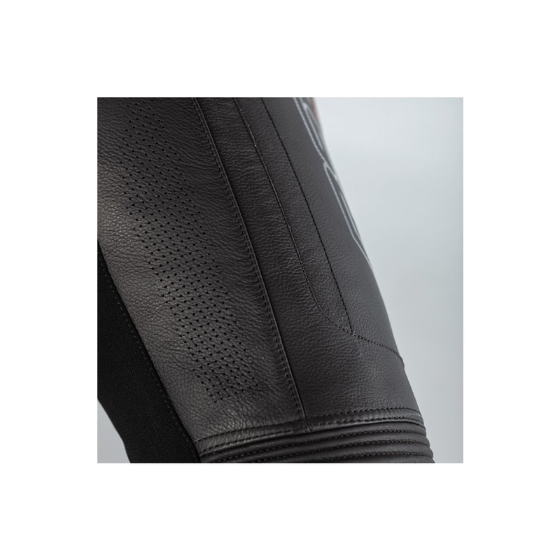 Salopetă de motocicletă RST Pro Series CE dintr-o singură bucată negru-gri-galben-fluo lichidare