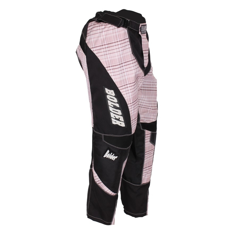Motocross Bolder Bolder negru și roz pantaloni lichidare