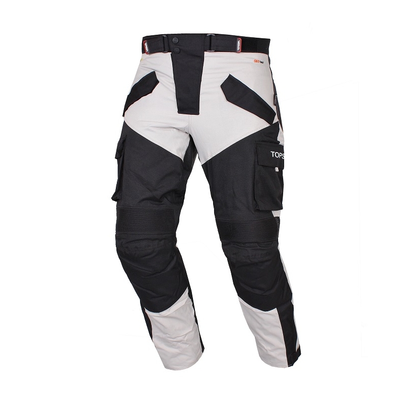 Pantaloni de motocicletă Topuri Negru și gri Vânzare lichidare