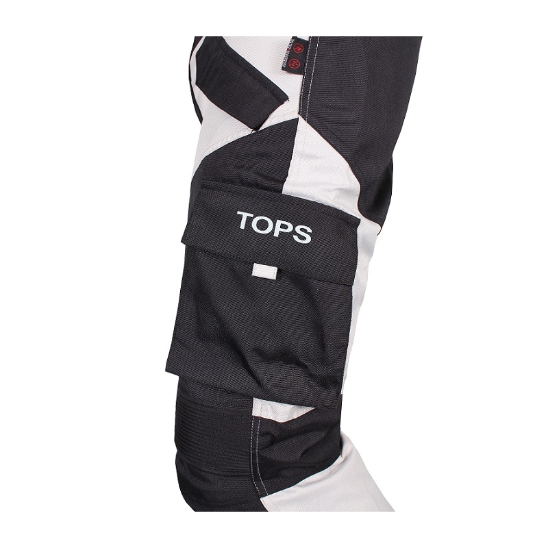 Pantaloni de motocicletă Topuri Negru și gri Vânzare lichidare