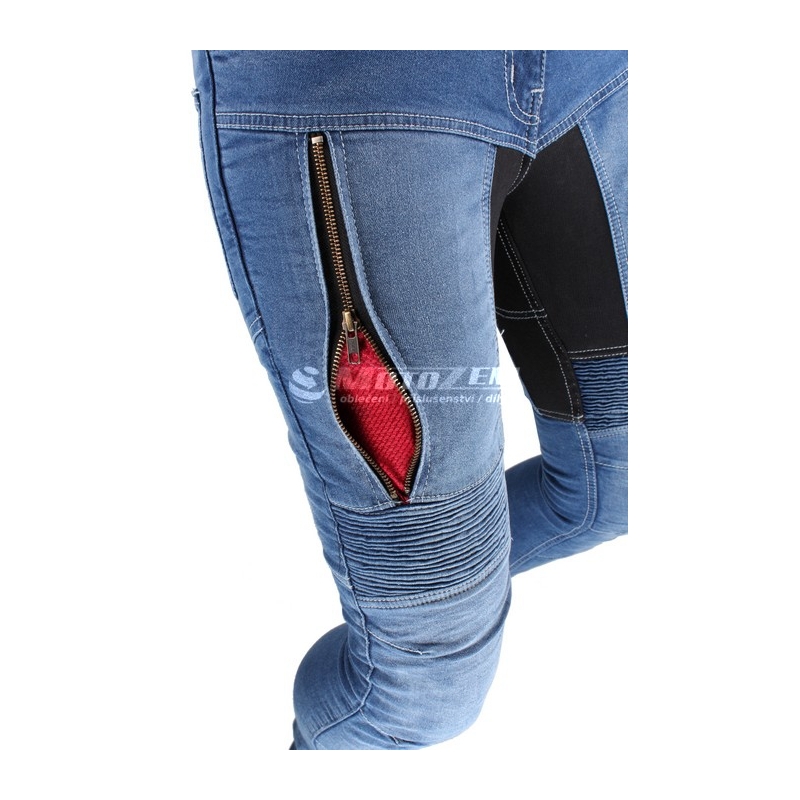 Blugi moto Kevlar pentru femei Street Racer lichidare