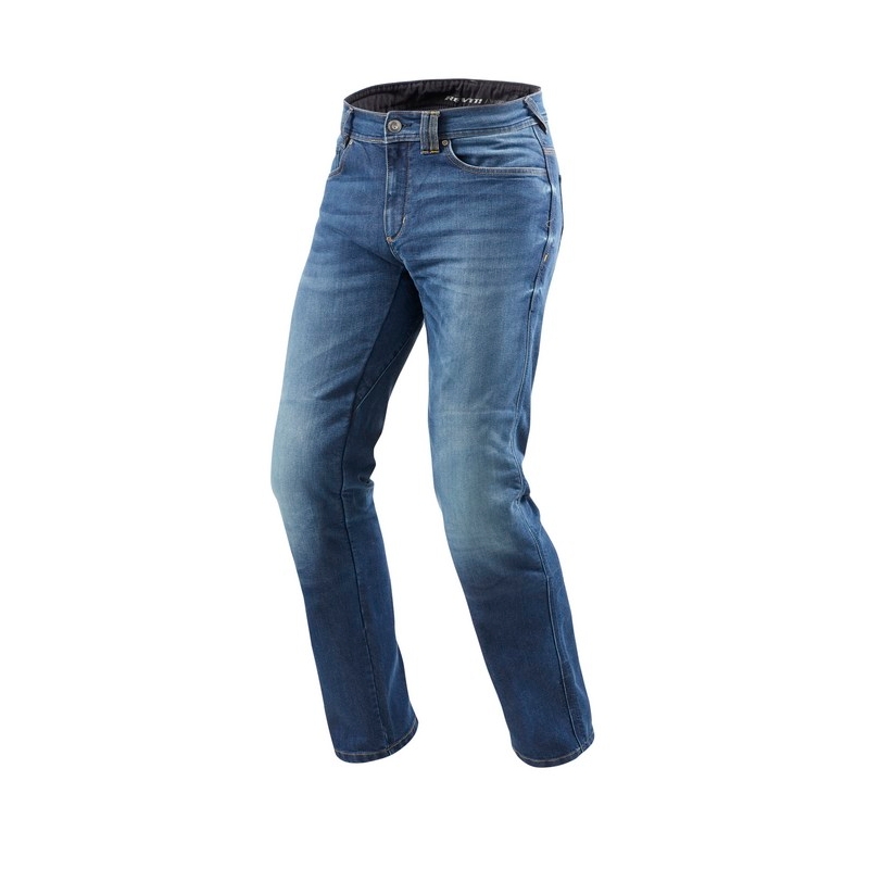 Revit Philly 2 LF albastru albastru motocicletă Jeans lichidare