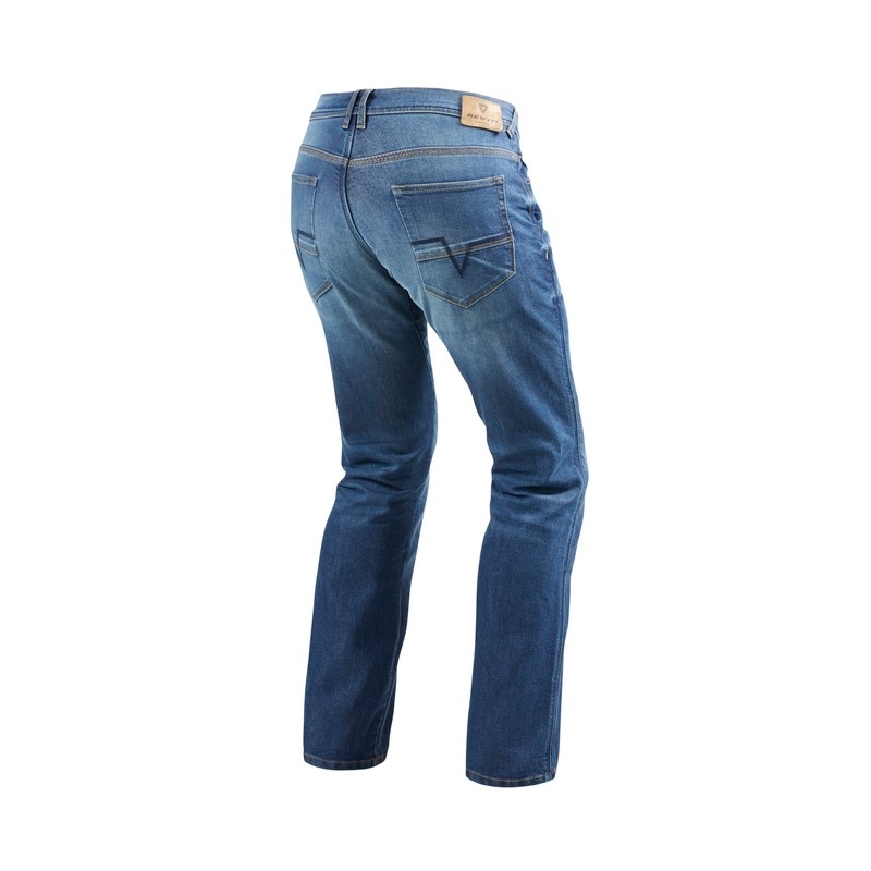 Revit Philly 2 LF albastru albastru motocicletă Jeans lichidare