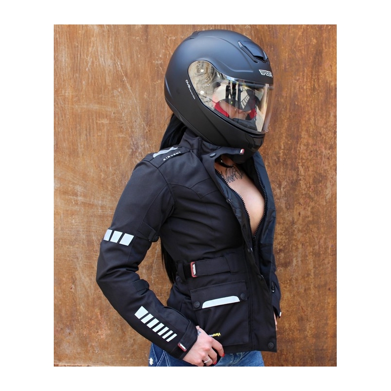 Cască de motocicletă RSA SR-01 negru mat lichidare