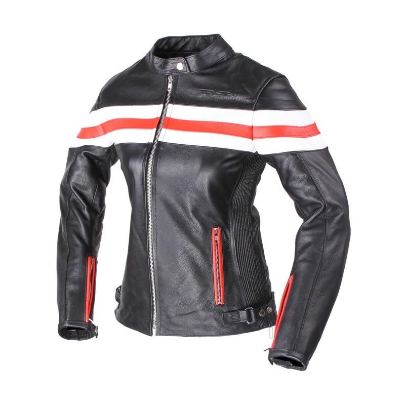 Jachetă de motocicletă din piele pentru femei RSA Lines lichidare