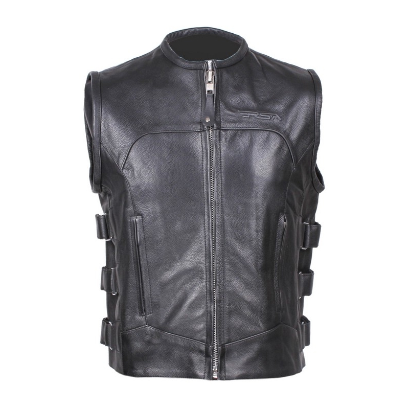 Vestă de motocicletă din piele RSA Biker