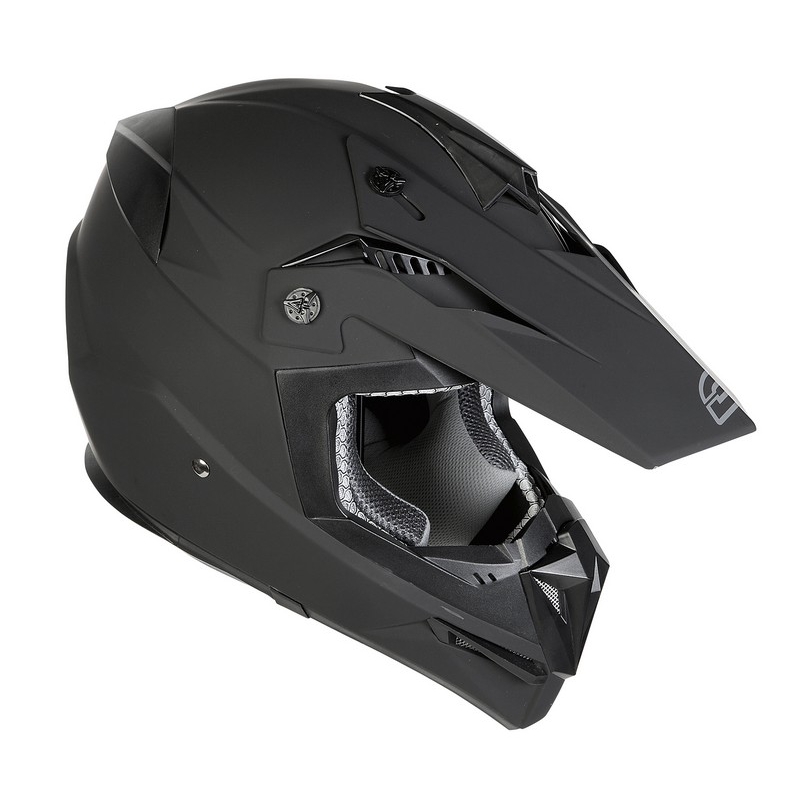 Motocross casca pentru motocicleta Ozone FMX negru mat  negru mat lichidare