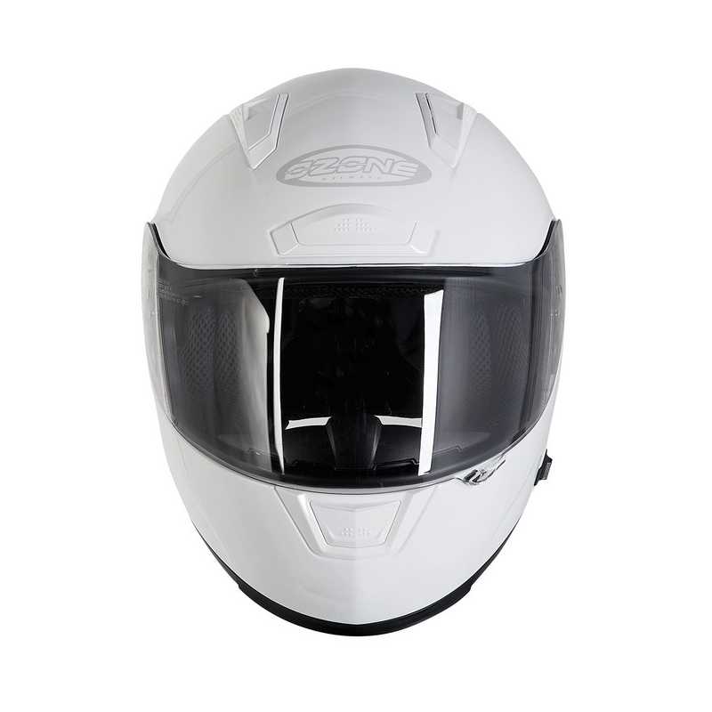 Casca de motocicletă Ozone RC-01 alb lichidare