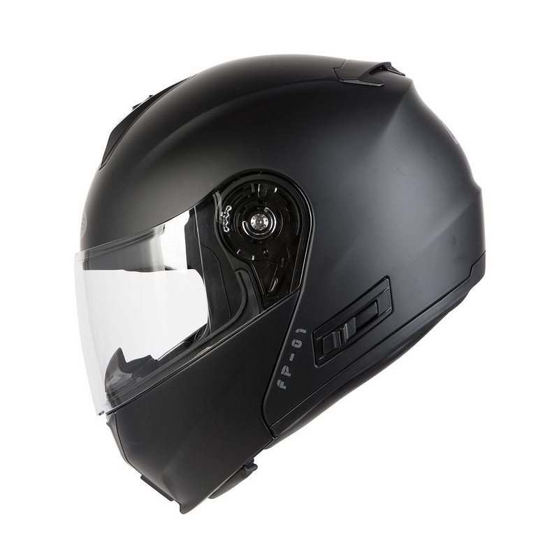 Cască de motocicletă Ozone FP-01 negru mat flip-up lichidare