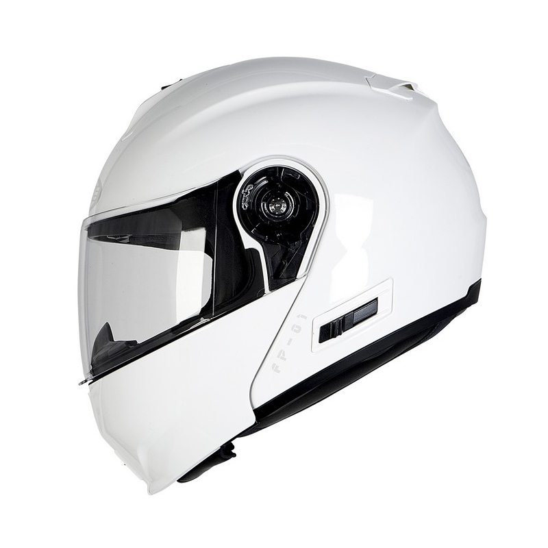 Cască de motocicletă Ozone FP-01 albă tip-up lichidare