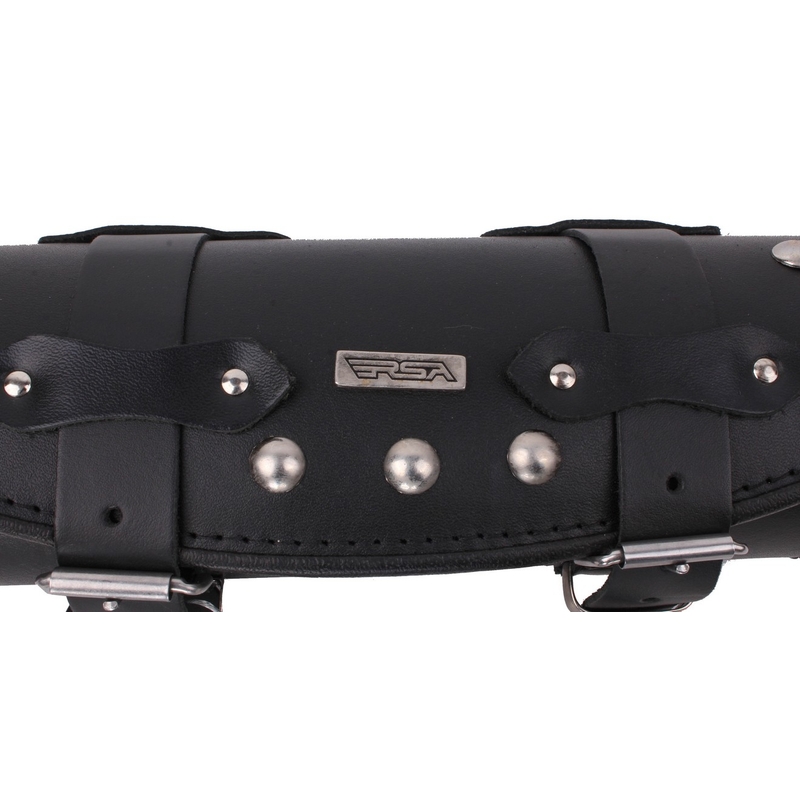 Geantă moto de piele pentru furcă Chopper/CustomRSA-3B