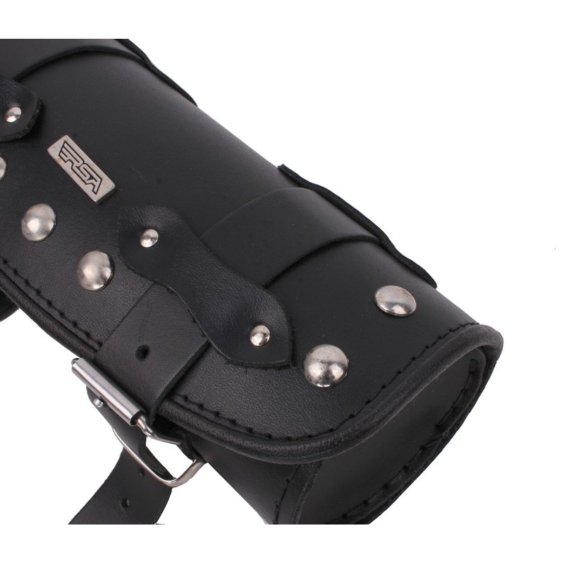 Geantă moto de piele pentru furcă Chopper/CustomRSA-3B