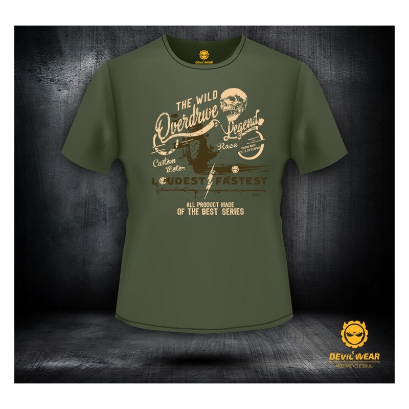 Tricou pentru bărbați Devils Wear - Laudest Fastest Man lichidare