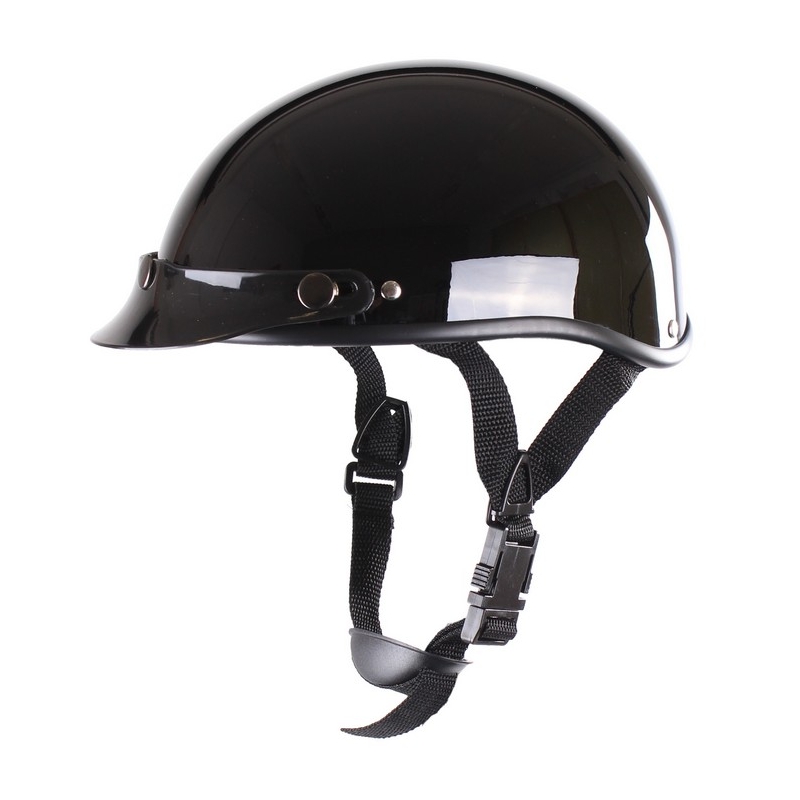 Cască moto RSA Chopper negru lucios