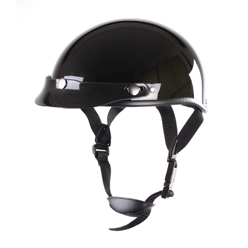 Cască moto RSA Chopper negru lucios