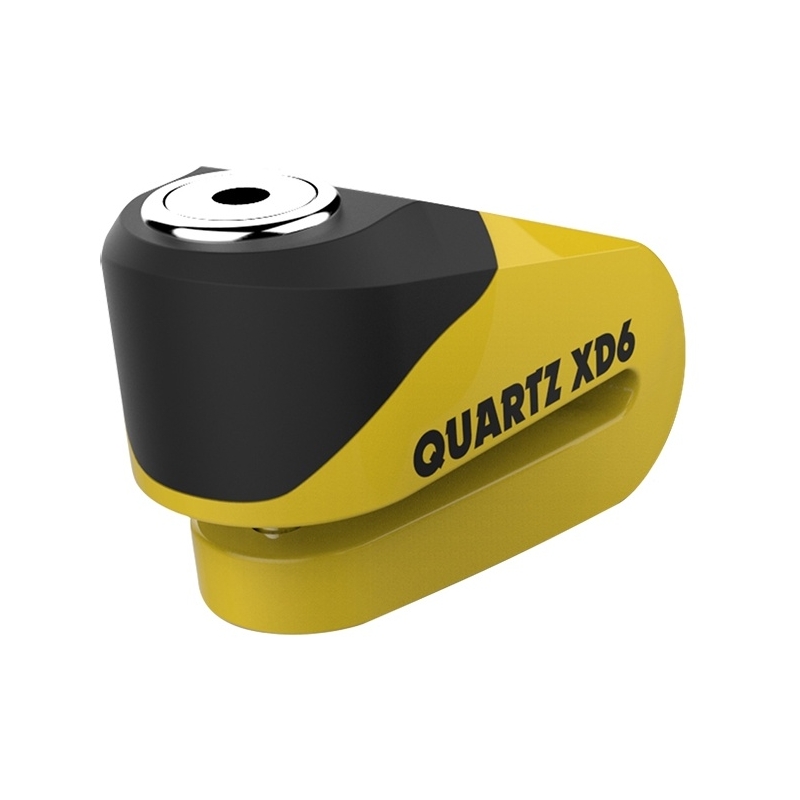 Blocaj pentru frâne pe disc Oxford Quartz XD6 - negru/galben