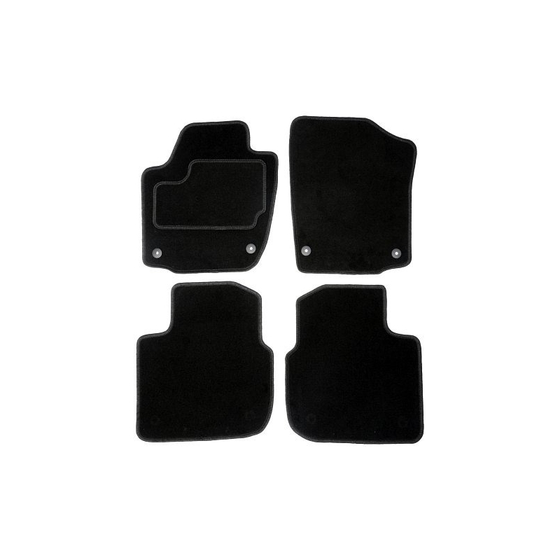 Covoare textile 4pcs RAPID 2012 cu fixare