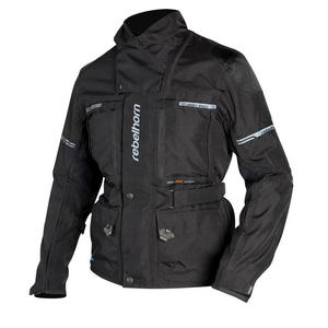 Rebelhorn Cubby II Pro Negru Negru Jacheta de motociclete lichidare