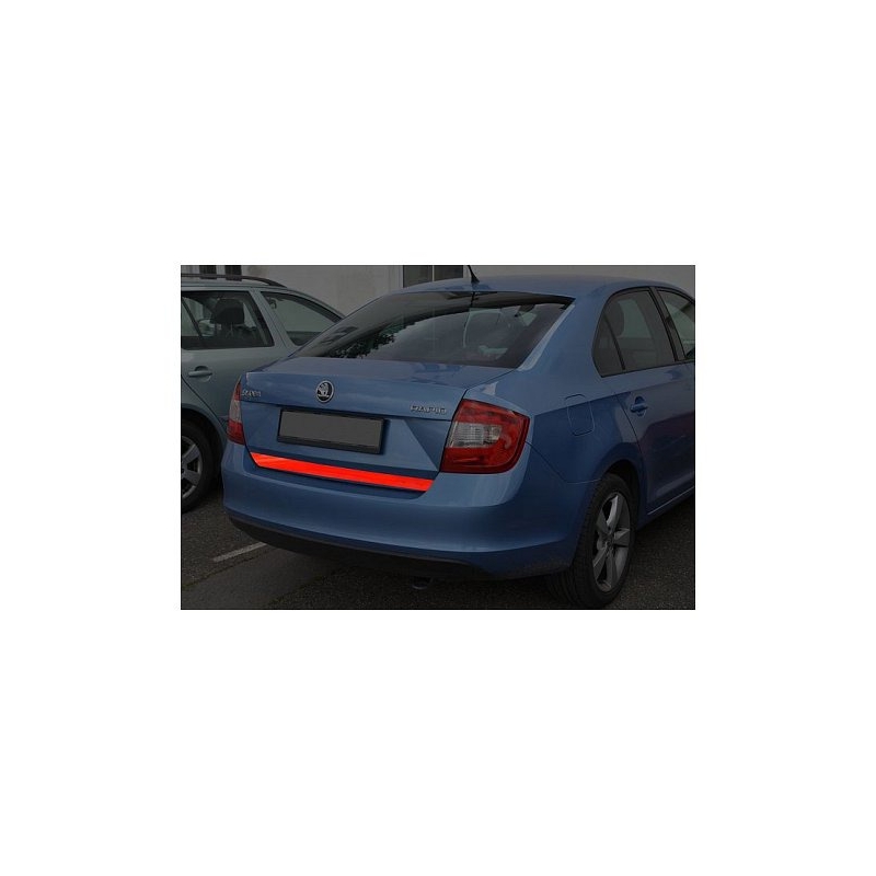 Bandă reflectorizantă autoadezivă 5m x 5cm roșu (rola 5m)