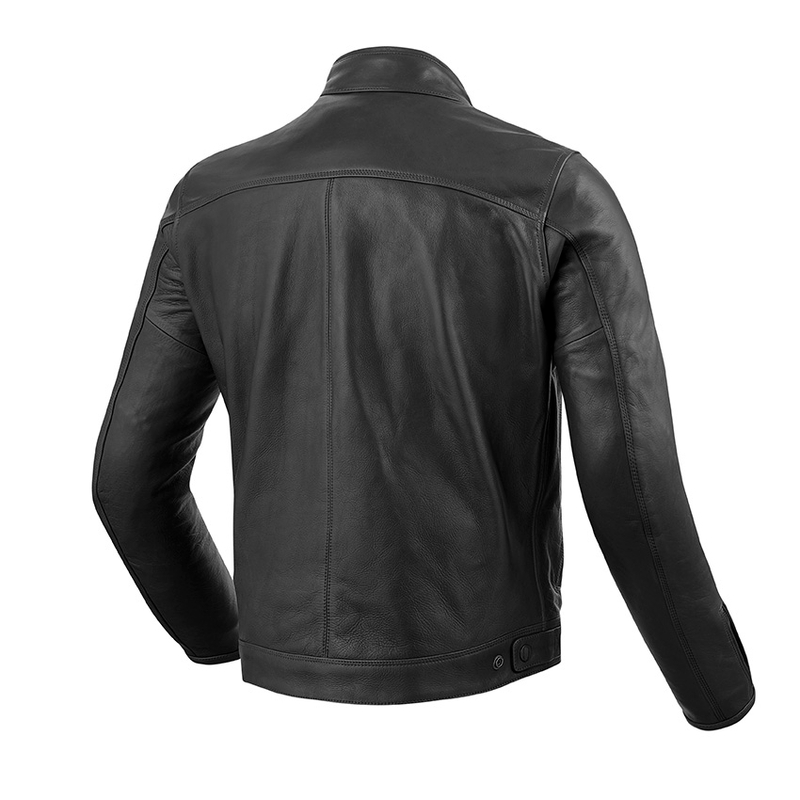 Revit Gibson Gibson negru din piele de motociclete lichidare
