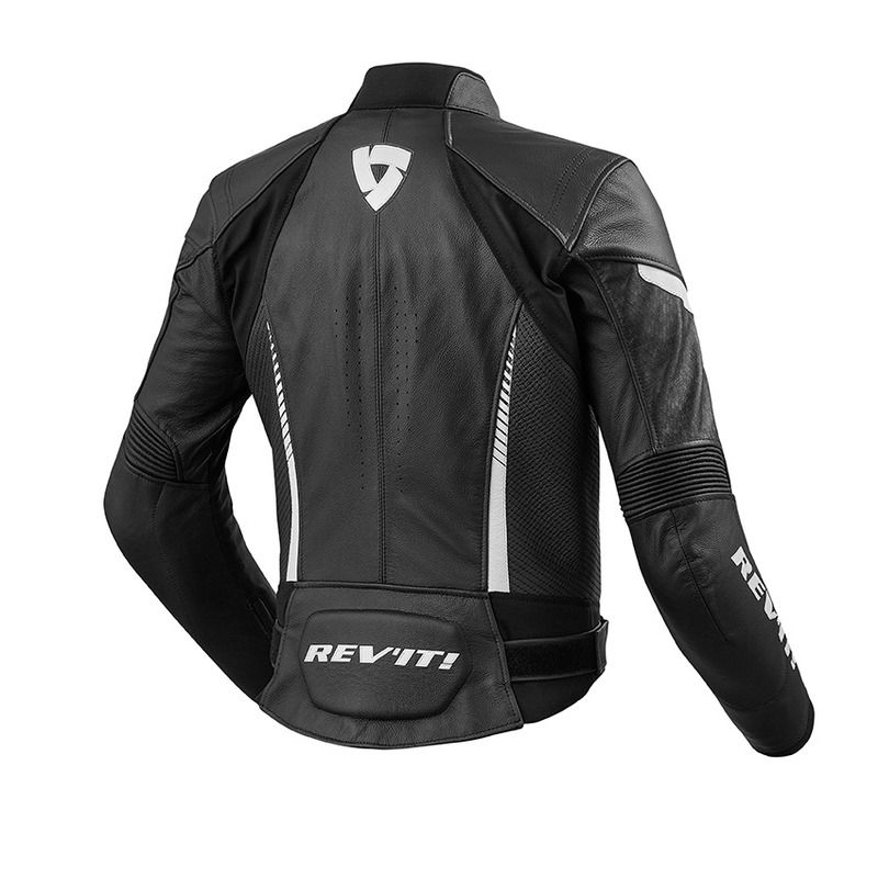 Revit Xena 2 negru și alb jachetă moto lichidare