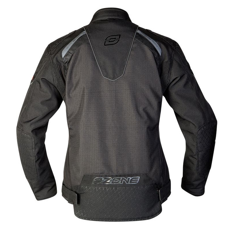 Jachetă de motocicletă pentru femei Ozone Edge Evo Lady - negru