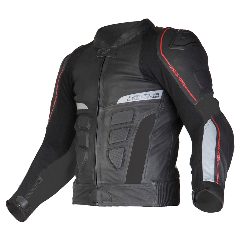 Ozone Grip jachetă de motocicletă negru