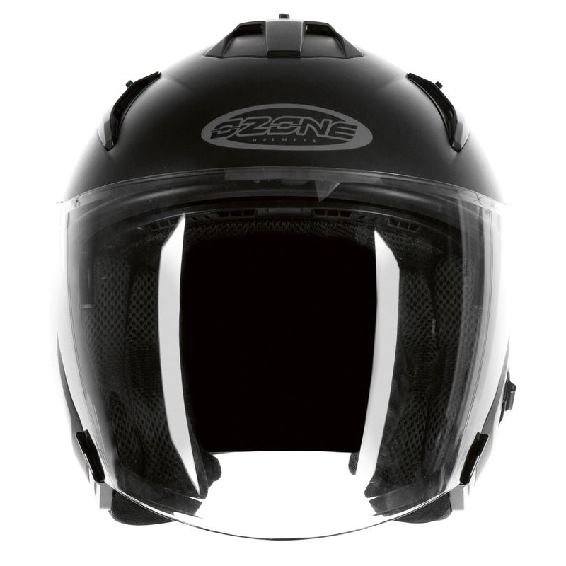 Cască de motocicletă deschisă Ozone CT-01 negru mat výprodej lichidare