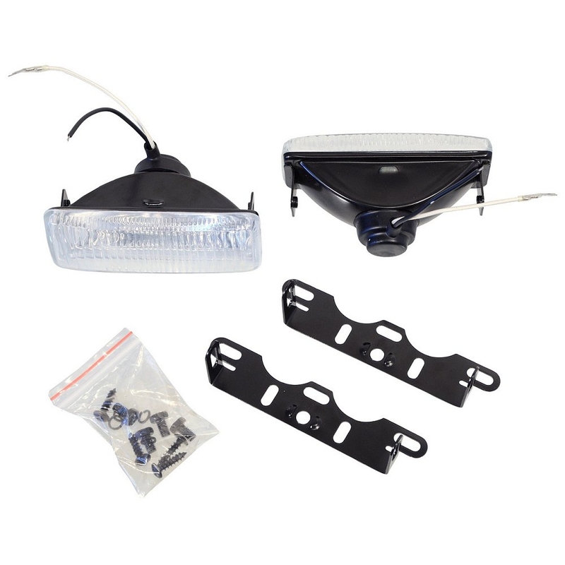 Lumina de ceață TOP pătrat 2pcs