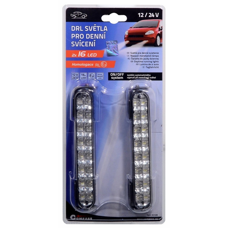 Lumini de zi RL hom. 16LED sistem on/off
