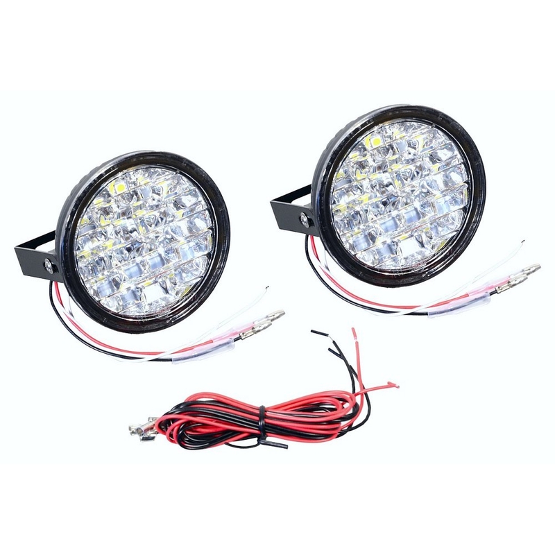 Lumini de zi rotunde 18 LED/12V lichidare