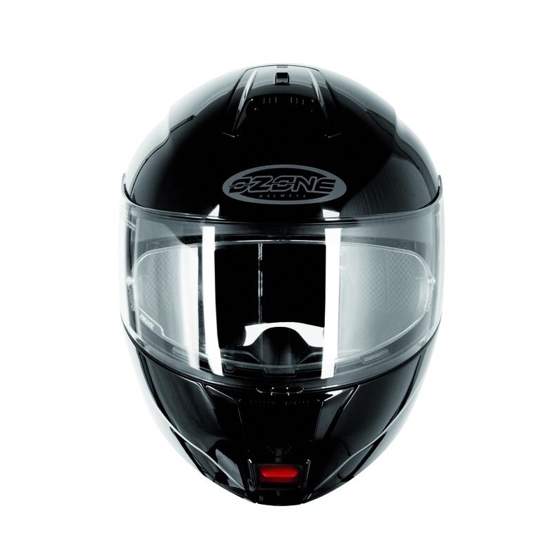Cască de motocicletă Ozone FP-01 negru lucios + Pinlock lichidare