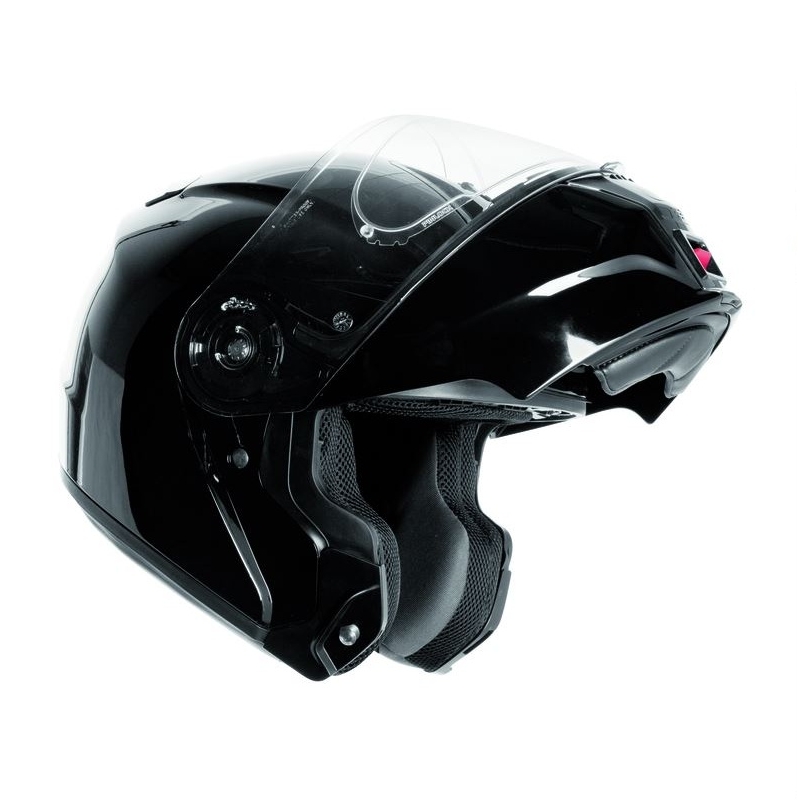 Cască de motocicletă Ozone FP-01 negru lucios + Pinlock lichidare