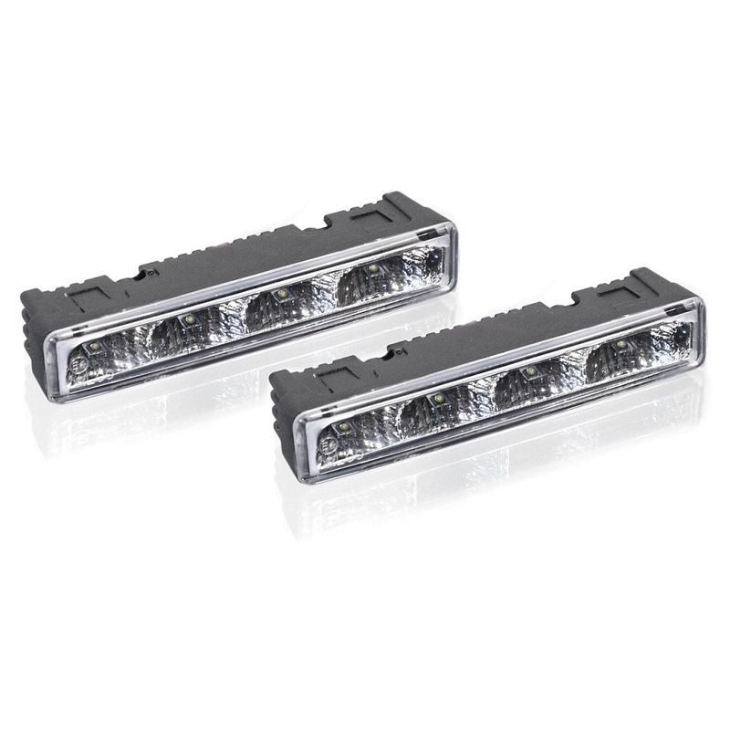 Lumini de funcționare pe timp de zi 4 HIGH POWER LED 12V/24V lichidare