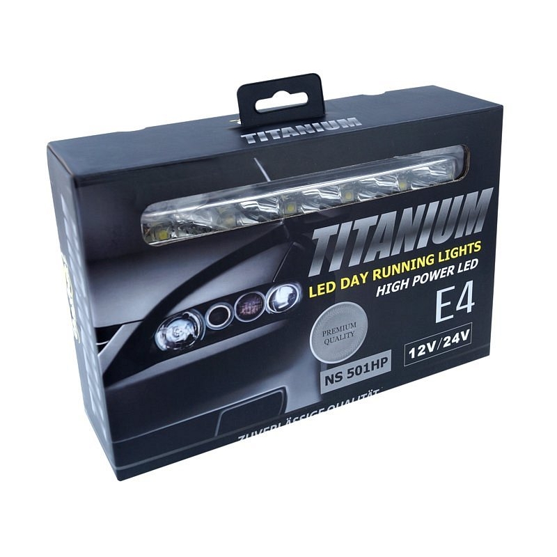 Lumini de zi 5 HIGH POWER LED 12V/24V (182x23x51 mm)