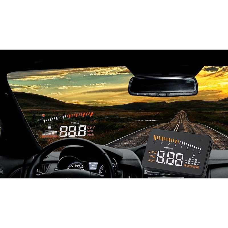 Monitor cu ecran de proiecție HUD 3,5"