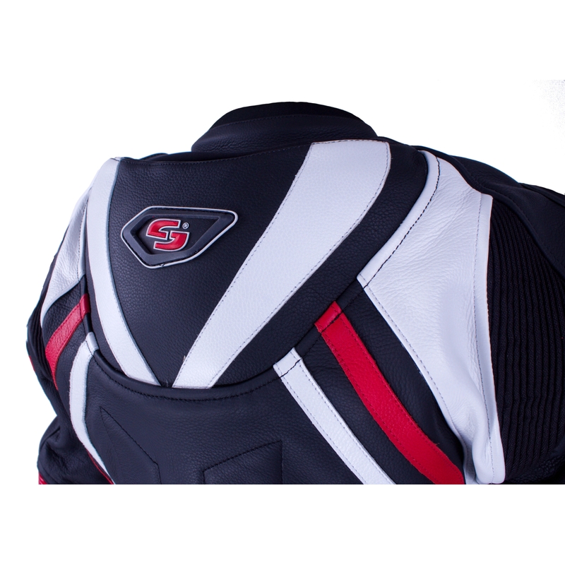 Jachetă pentru femei Tschul 556 negru-alb-roșu výprodej lichidare