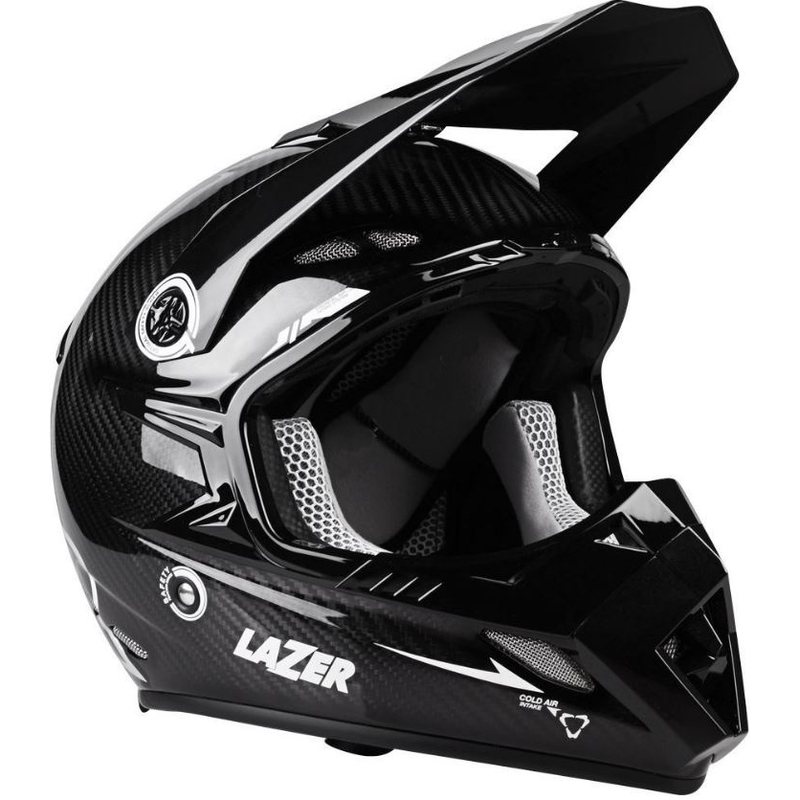 Casca de motocross Lazer MX8 X-Line negru și alb lichidare