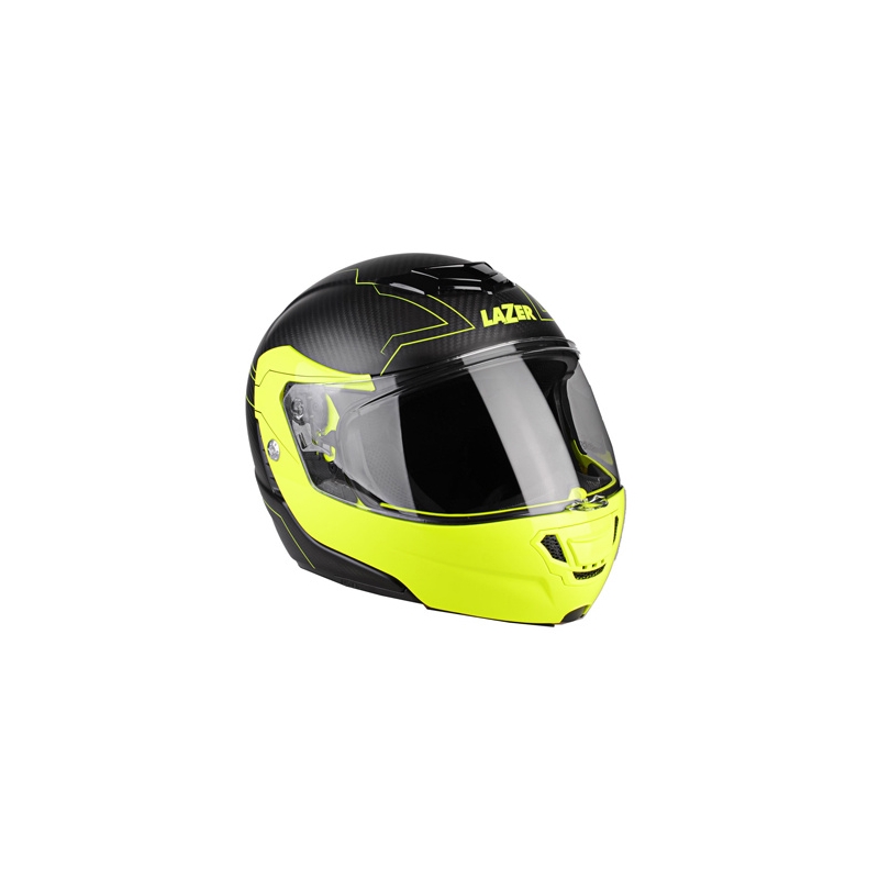 Cască de motocicletă Lazer Monaco Evo - Droid Pure Glass Yellow