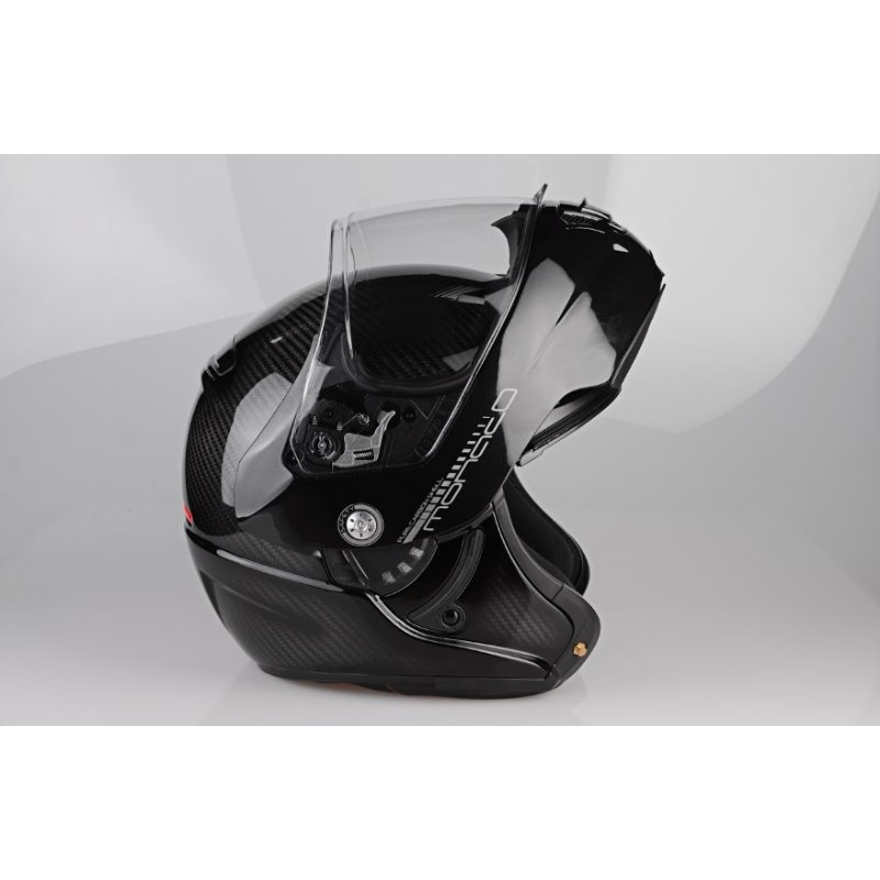 Casca de motocicletă Lazer Monaco Evo - Pure Carbon lichidare