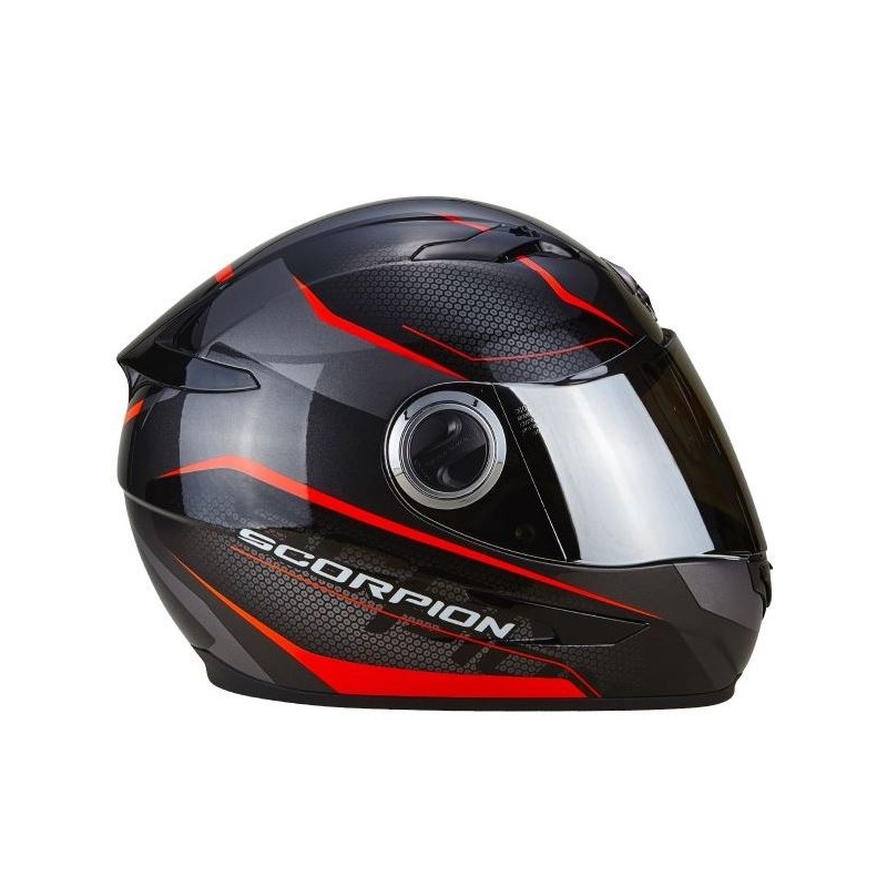 Cască integrală Scorpion EXO-490 Vision negru-roșu lichidare