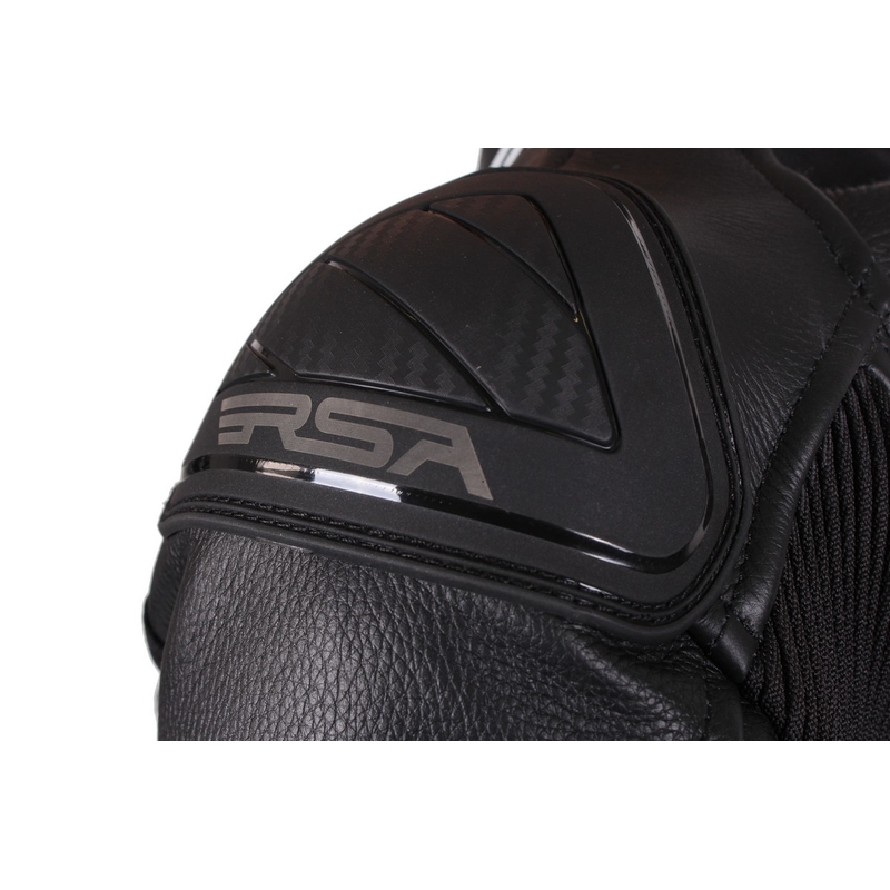 Jacheta de motociclete pentru bărbați RSA Virus negru-alb-alb-fluo galben výprodej lichidare