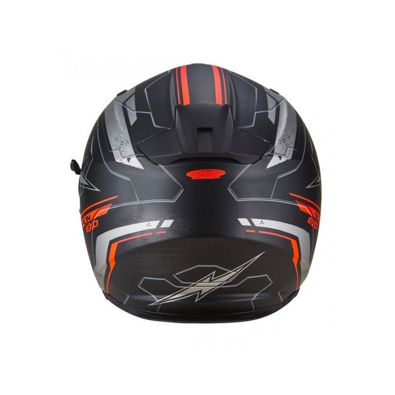 Cască integrală Scorpion EXO-510 Air Cross negru-argintiu-roșu neon lichidare